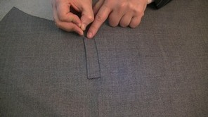 HOW TO SEW A WELT POCKET #learntosew #learntosewonline.