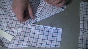 HOW TO SEW A PLACKET ON A SHIRT #learntosew #learntosewonline.