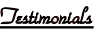 Testimonials